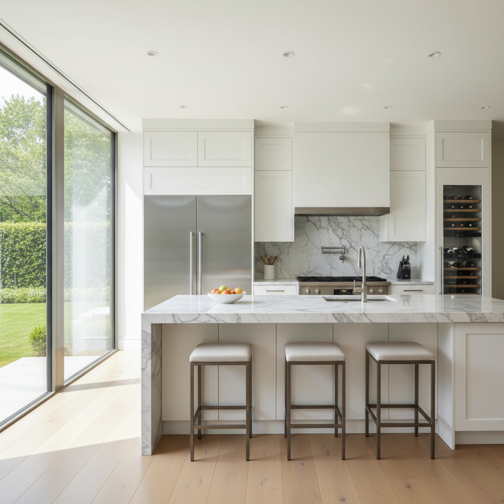 Luxury San Jose kitchen with premium appliances